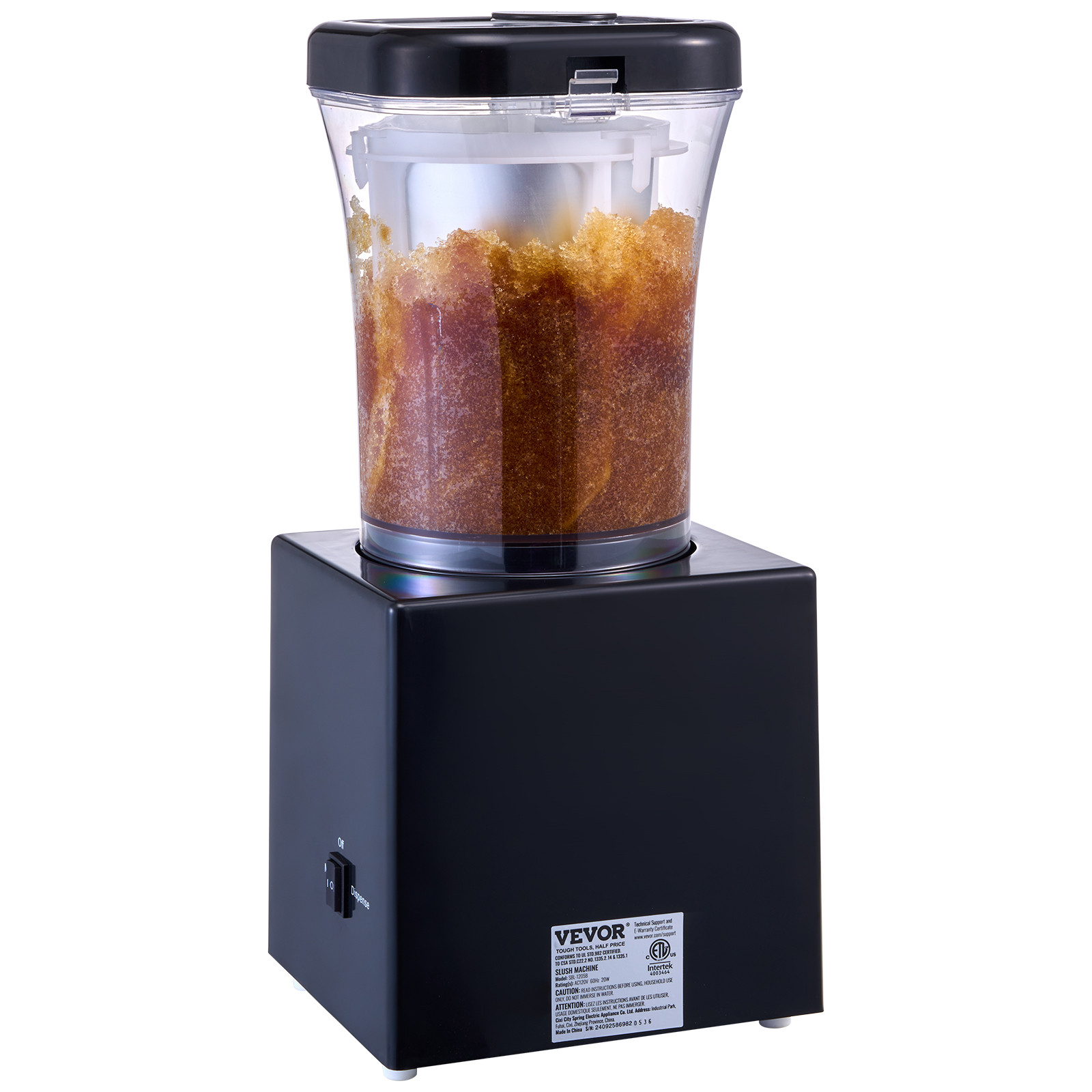 VEVOR Slushy Machine Home Margarita Slush Maker 34oz Smoothie Frozen Drink Maker