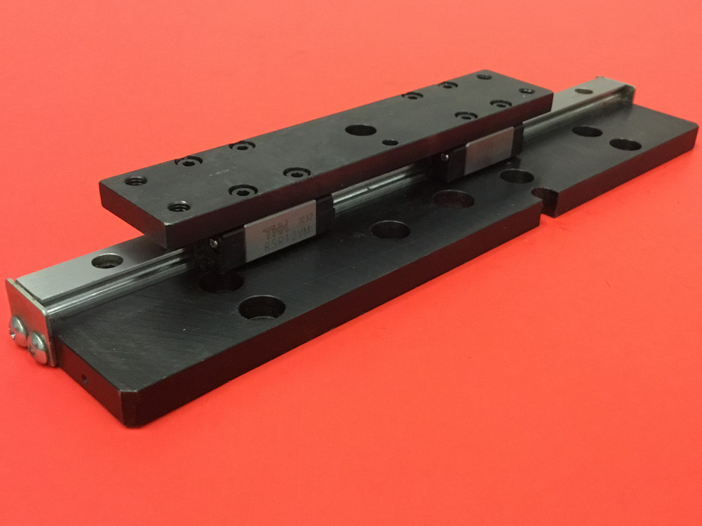 THK - RSR12VM - Linear Rail, with Two Slide Blocks