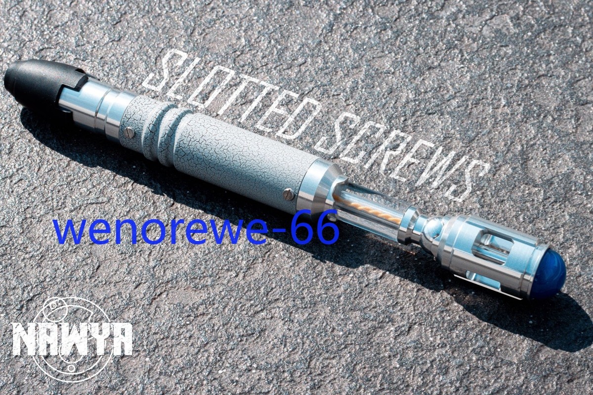 Doctor Who 10th NAWYA Replica Metal LED Sonic Screwdriver Scalable Prop Collect