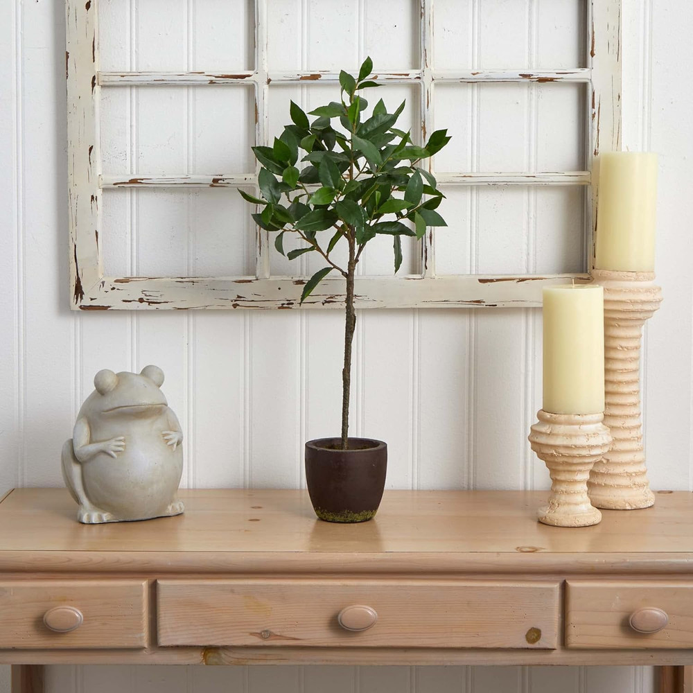 29In. Topiary with Decorative Planter