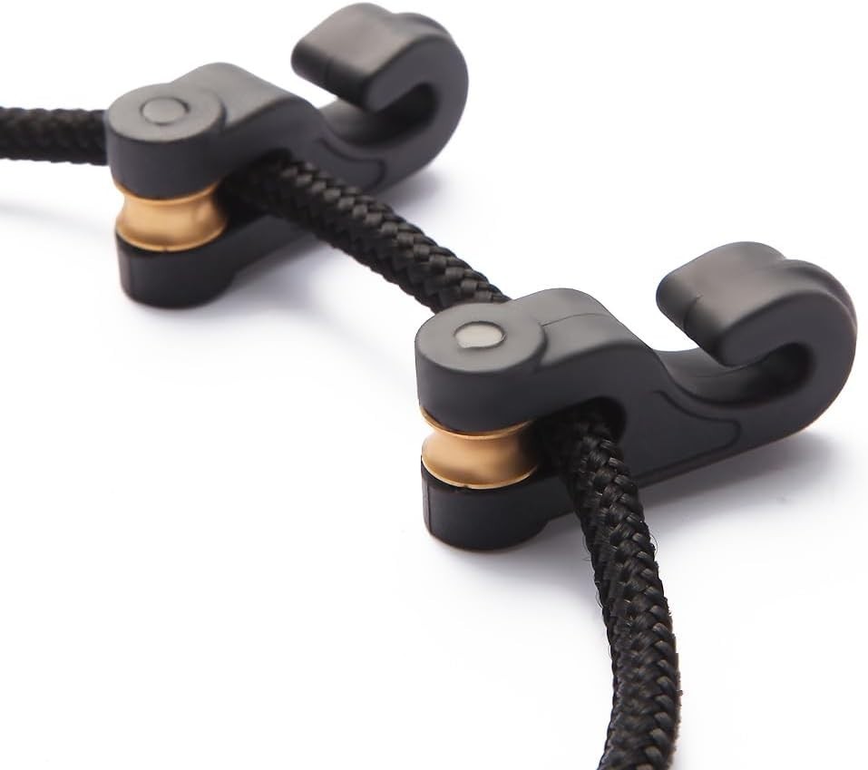 Crossbow Cocking Rope Device Pull Cord Double Handle String Puller Cocker Tool