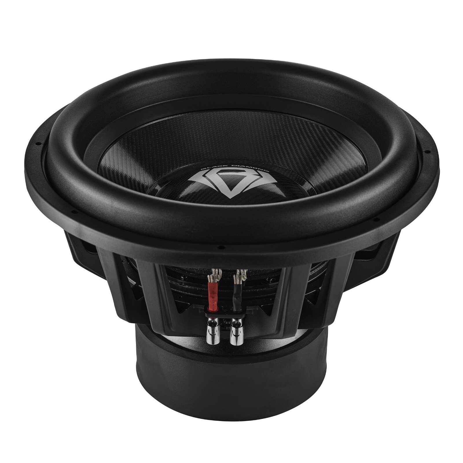 Black Diamond 18" High Excursion Subwoofer with Carbon Fiber Cone 3500W RMS