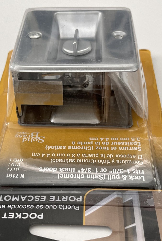 PLPCI pocket door hardware N6771 pull out handle