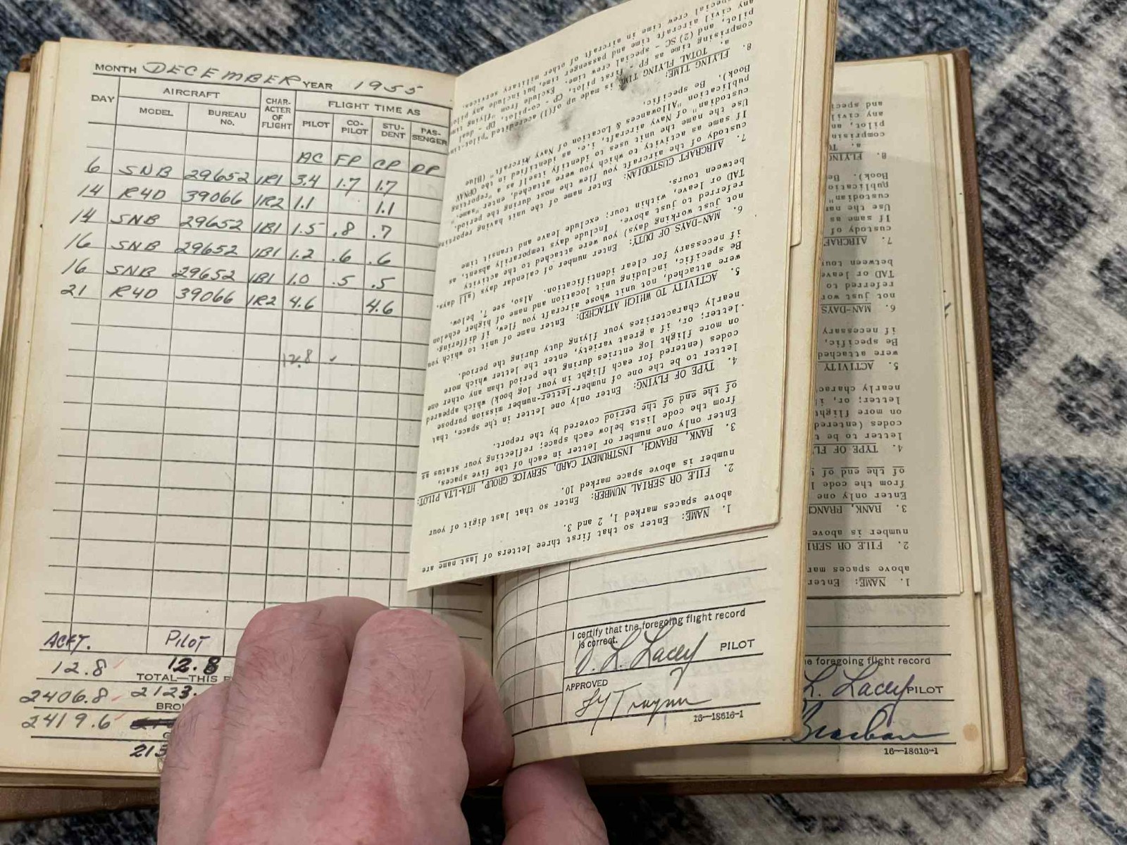 BIG GROUPING to a WW2 WWII USN US Navy Pilot - Donald R. Lacey Books & Documents