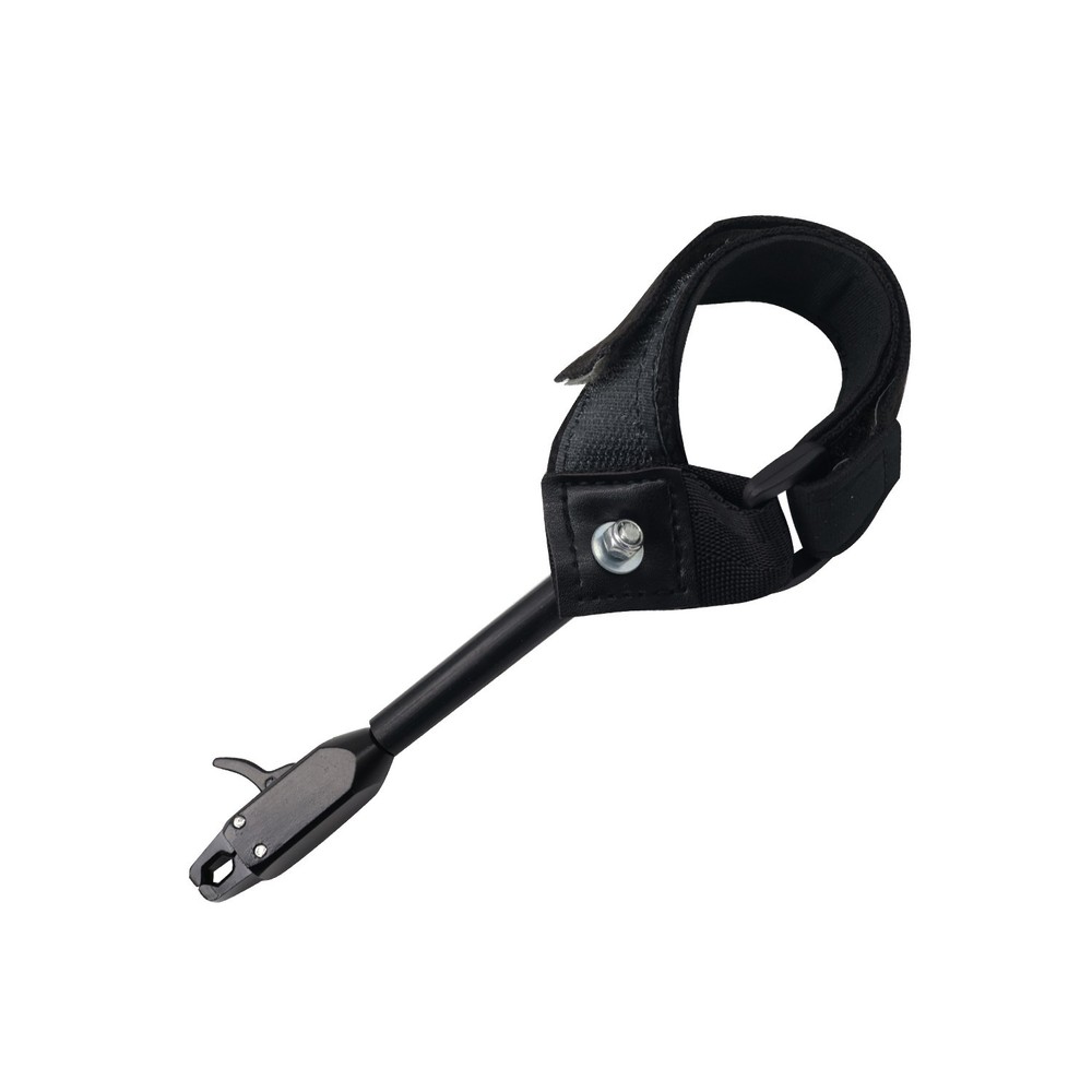 Black Compound Bow Release –Ergonomic Handle, Caliper Release for Hunting Target
