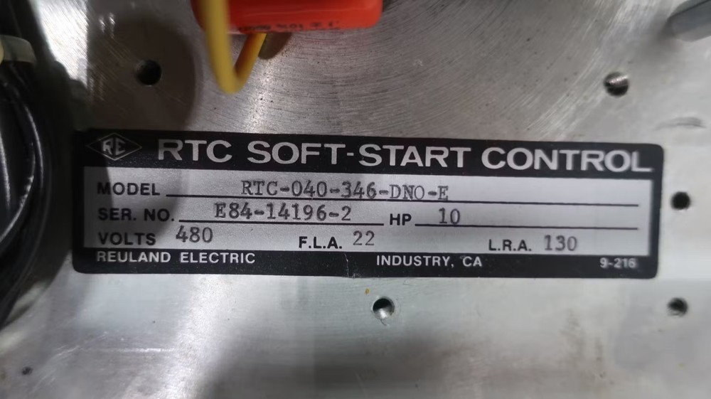 Reuland RTC-040-346-DN0-E Soft Start Control 480v-ac