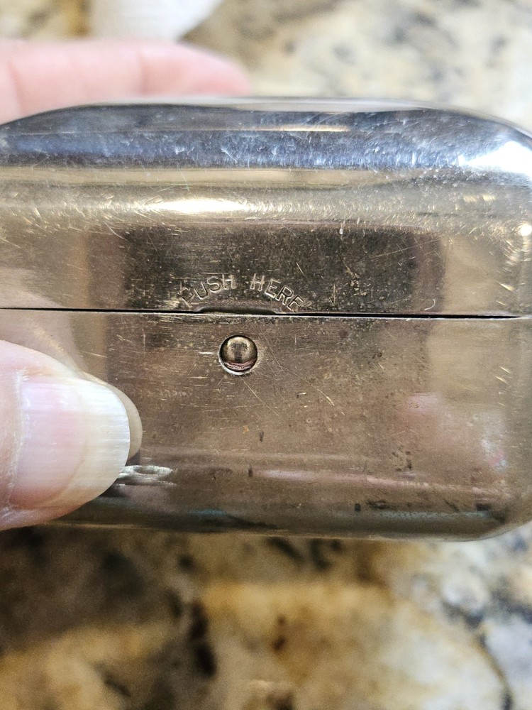 VINTAGE TWINPLEX STROPPER RAZOR BLADE SHARPENER CASE Only!!!