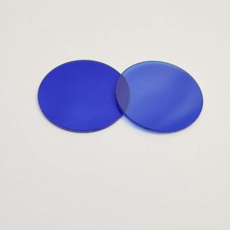 Microscope Filter Dia. 32mm Yellow/Blue/Green Transmission White Matte Filter