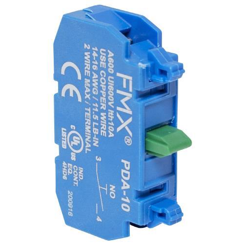PDA-10-25PK, Normally Open (NO) Contact Block