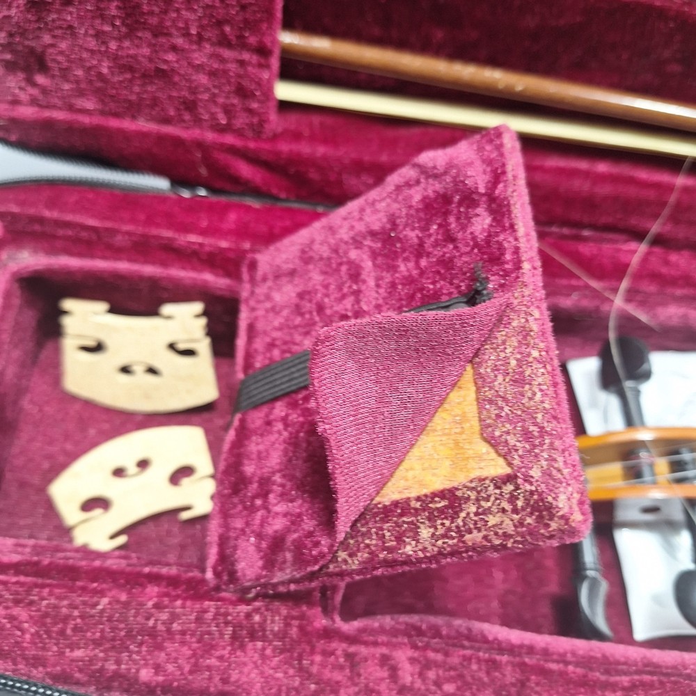 Mendini By Cecilio Violin, Student Beginner Kit w/ Case