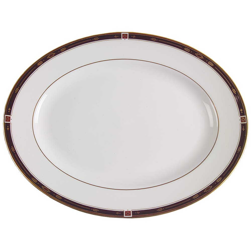 Lenox Regency Black Oval Serving Platter 309741