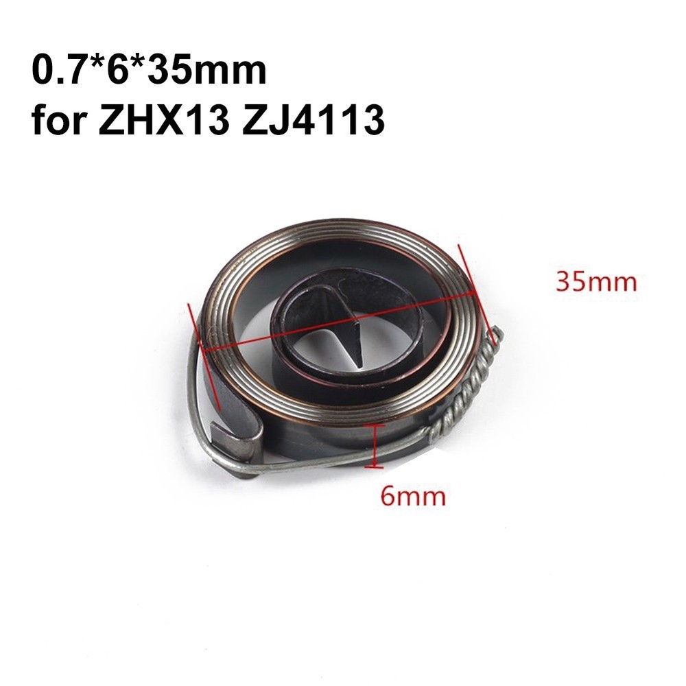 Drill Press Spring Replacement Spring Steel Approx. 0.7x6x35 Mm Fixed Wire
