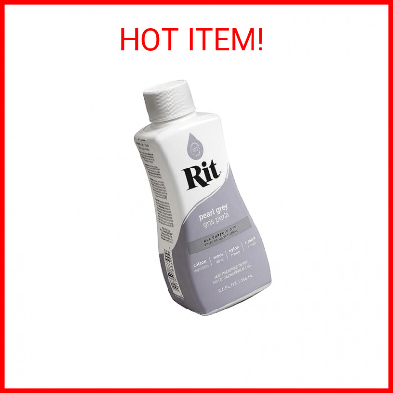 Rit Liquid Dye, Pearl Gray 8oz