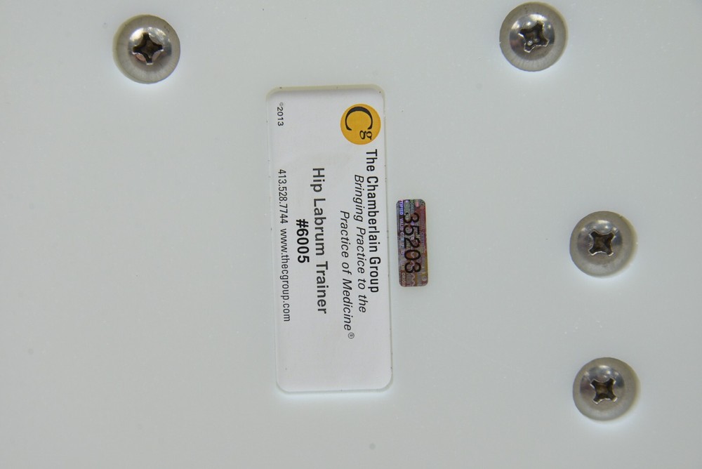 Chamberlain Group Hip Labrum Trainer 6005 W/ Case