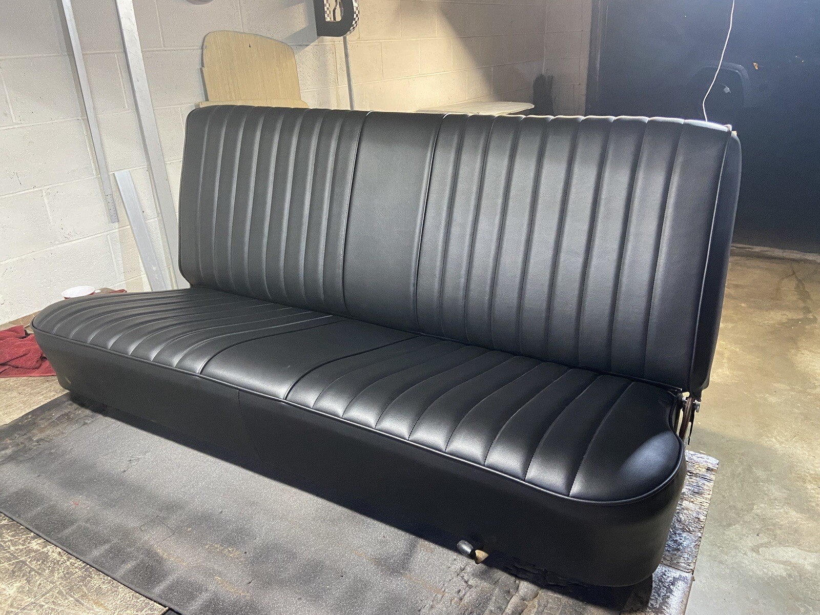 1973-1987 c10 seat cover “Black, Burgundy, Blue, Tan, Red”