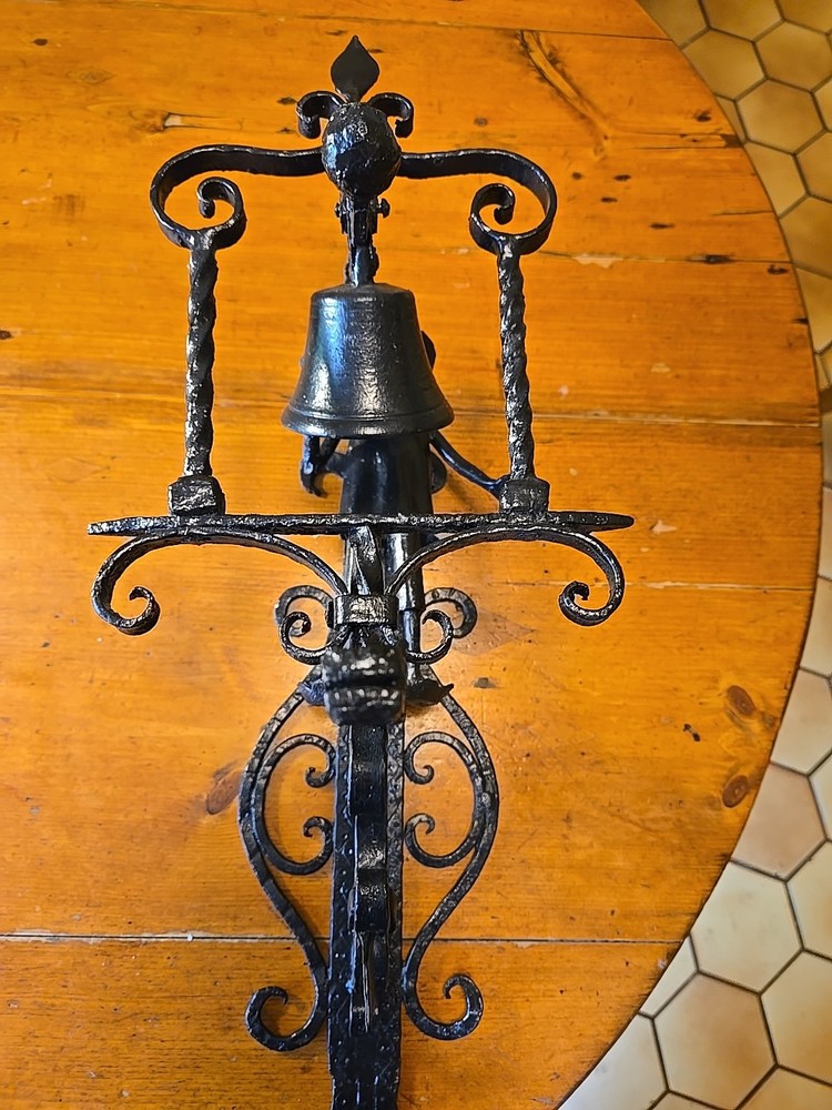 Vintage Wrought Iron Decorative Knocker