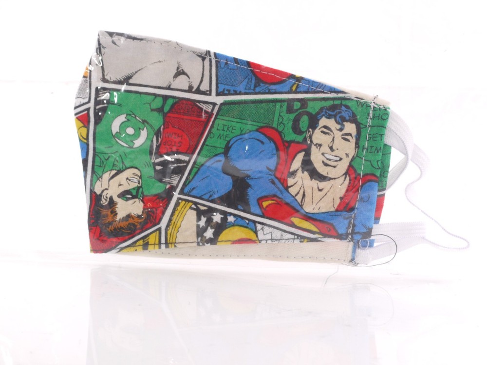 [8-Pcs]COMICS FACE Masks Unisex ,