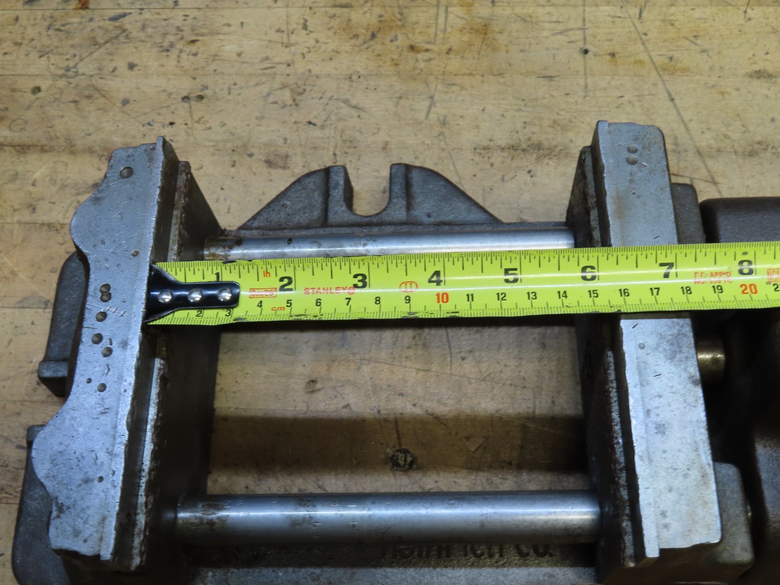 Heinrich 6SV Grip Master Speed vise 6" jaw width 6" opening Cam-action lever