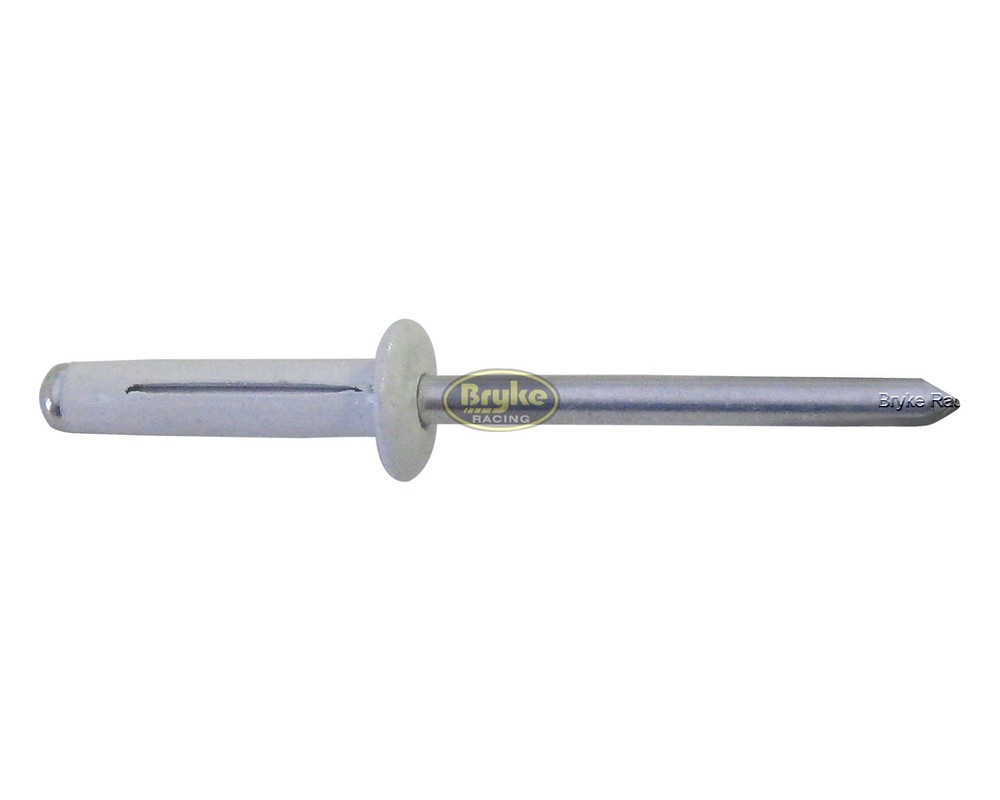 Exploding Small Head White Rivets Pop Rivet 50ct 3/16" Racing Fasteners Trifold