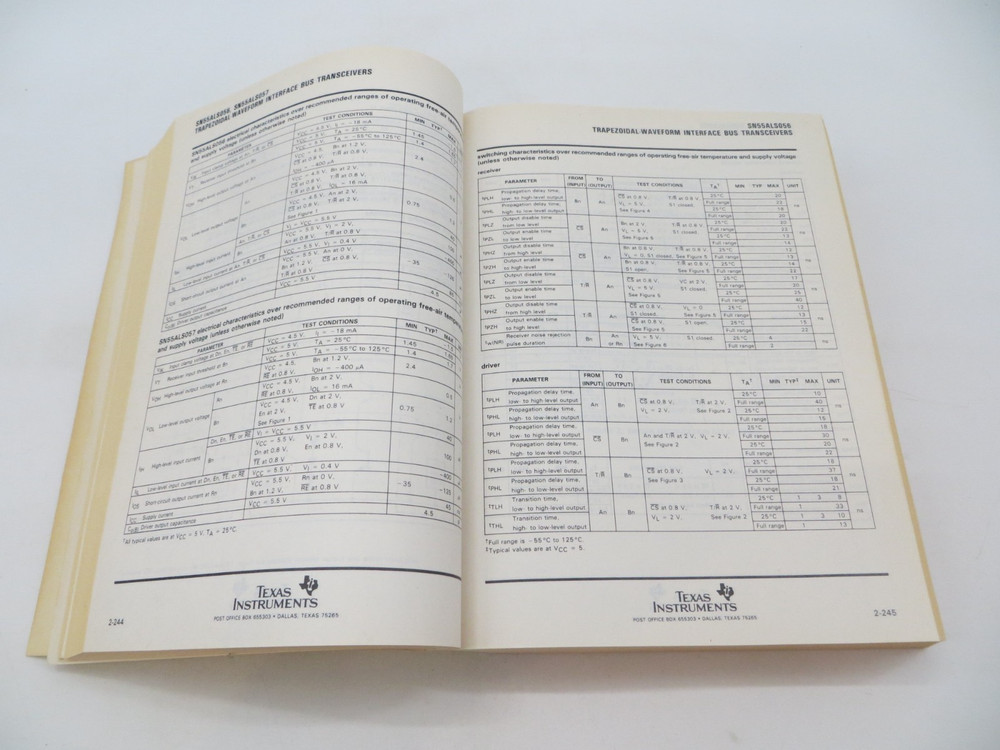Interface Circuits Linear Products Data Book 1991 Texas Instruments SLYD006