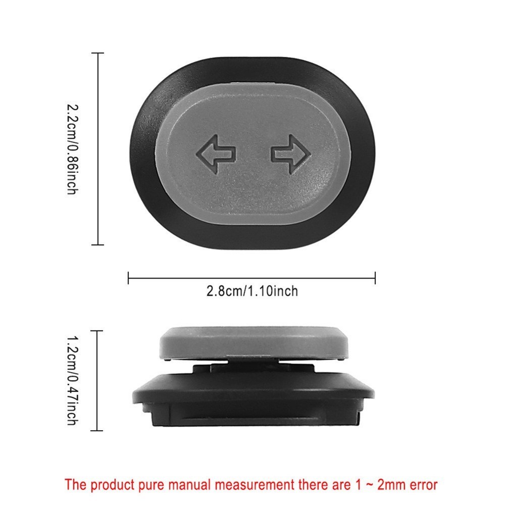 Replacement Turn Signal Button and Front Cover Assembly for Ninebot MAX G2