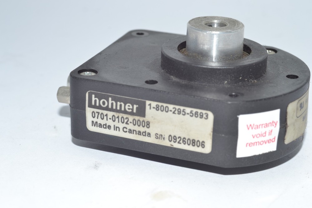 HOHNER AUTOMATION 0701-0102-0008 ENCODER, 380 mA Class 2 E198887