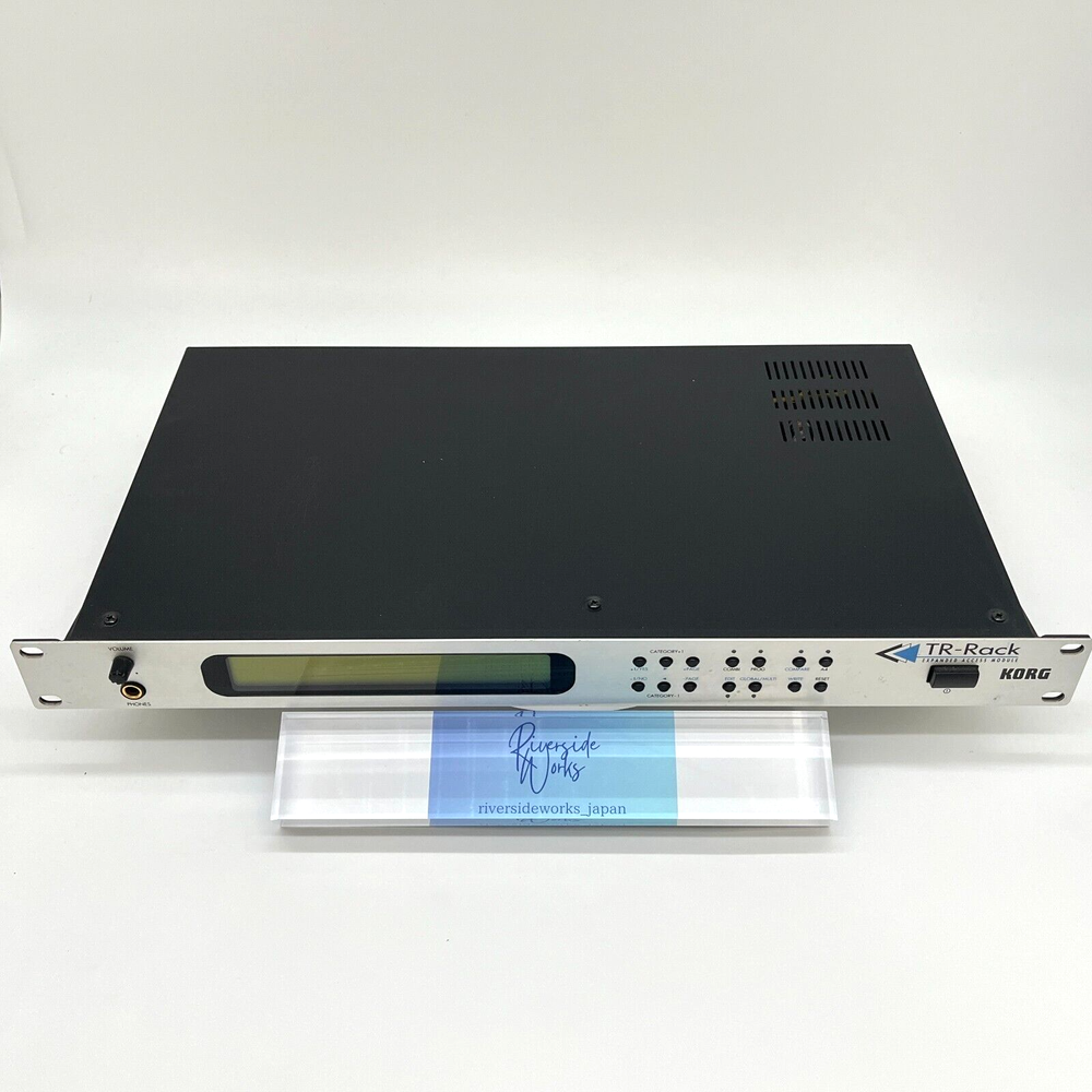 KORG TR-RACK Sound Module Synthesizer Used Tested