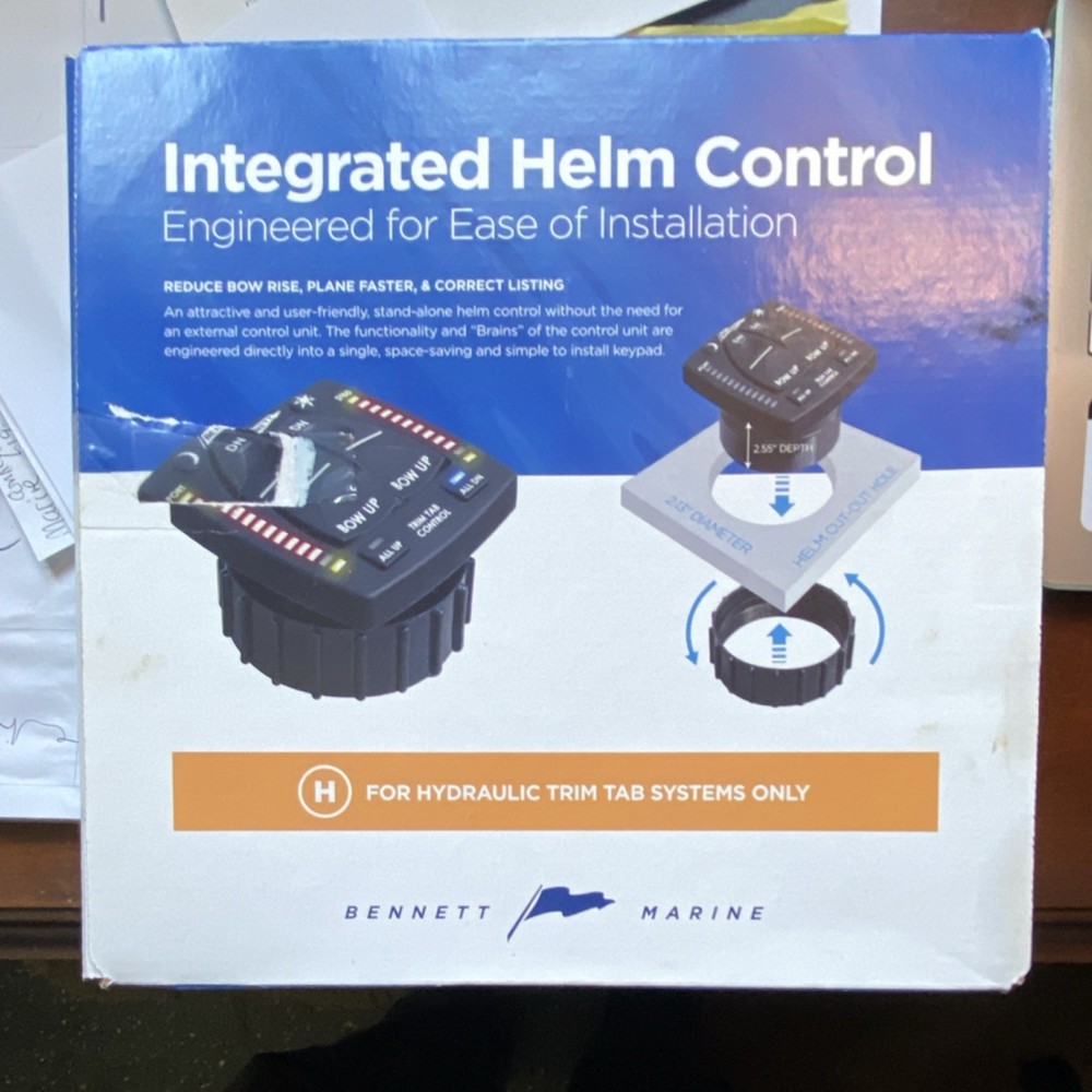 Bennett Marine Integrated Helm Control.