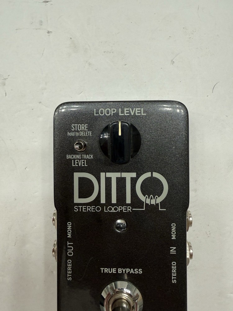 TC Electronic Ditto Stereo Looper Loop Sampler True Bypass Guitar Effect Pedal