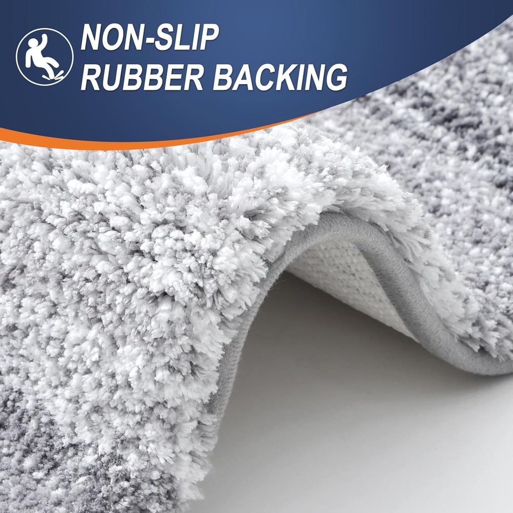 Bathroom Rug Mat 30x20, Extra Soft and Absorbent Microfiber Bath Rugs
