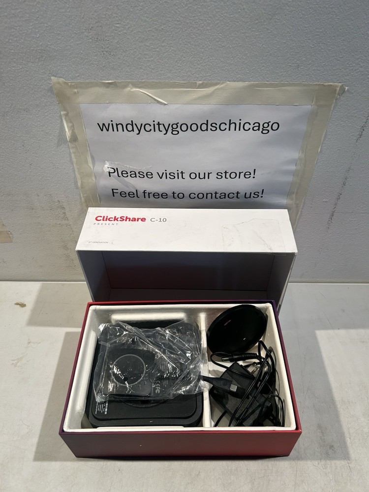 Barco ClickShare C10 Wireless Presentation & Collaboration System 2nd Generation