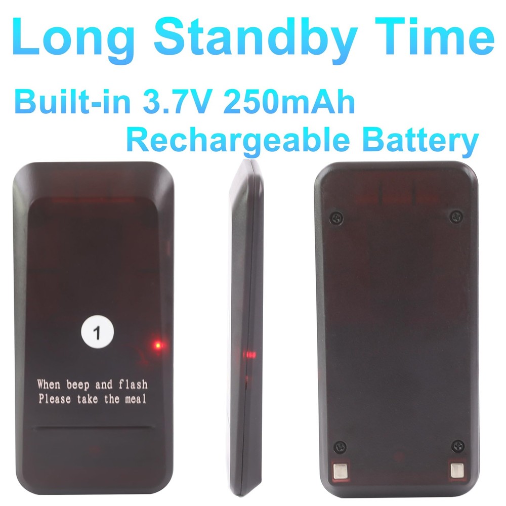 Restaurant Pager System, Pagers for Restaurants Wireless Calling System Touch...