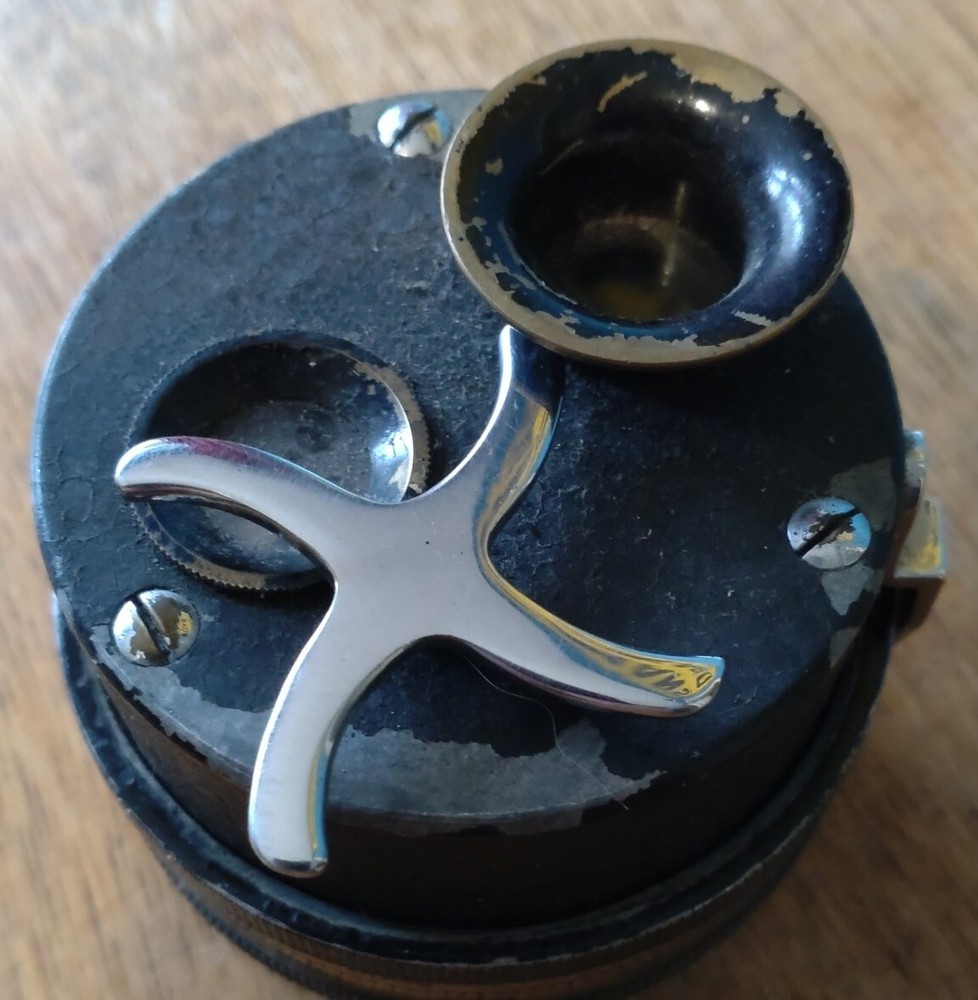 Vintage Boulin Stroboscope Tachometer. Clockwork Scientific Instrument