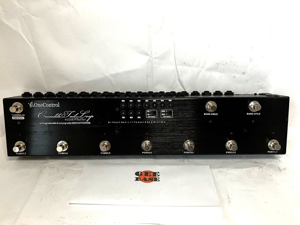 One Control Crocodile Tail Loop 10 Loop Programmable Switcher Working Free Ship