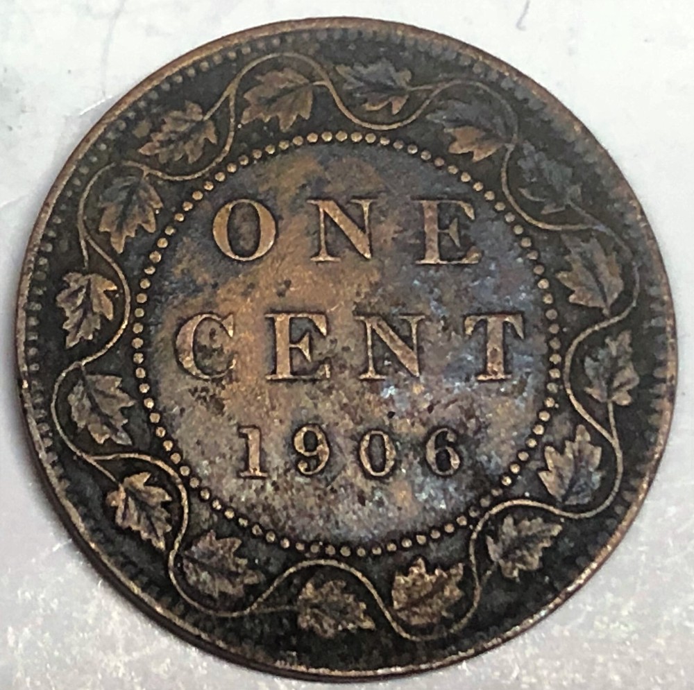 # C194    CANADA   COIN,    LARGE   CENT    1906