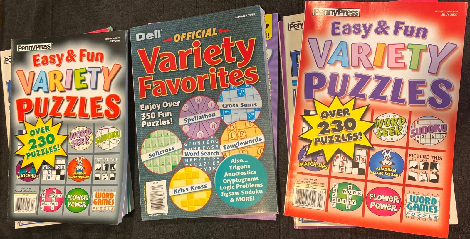 Penny Press/Dell Variety Puzzles Pack 12