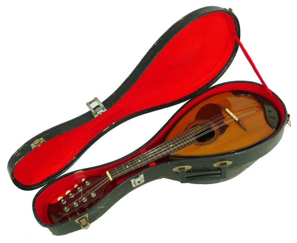 Japan Suzuki M210 Bowlback Solid Spruce Maple Mandolin, OJMN179