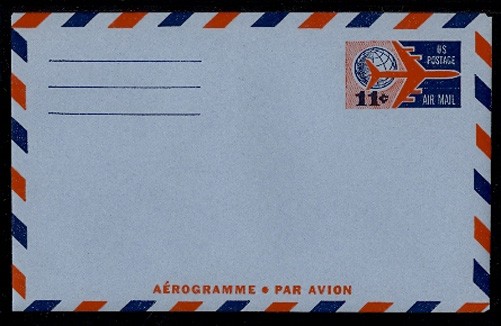 SCOTT #UC35 MINT AIR LETTER SHEET