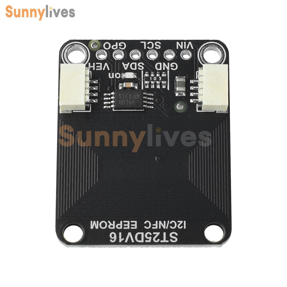 ST25DV16K I2C RFID Dynamic Tag Module RF Module Compatible with STEMMA QT/Qwiic