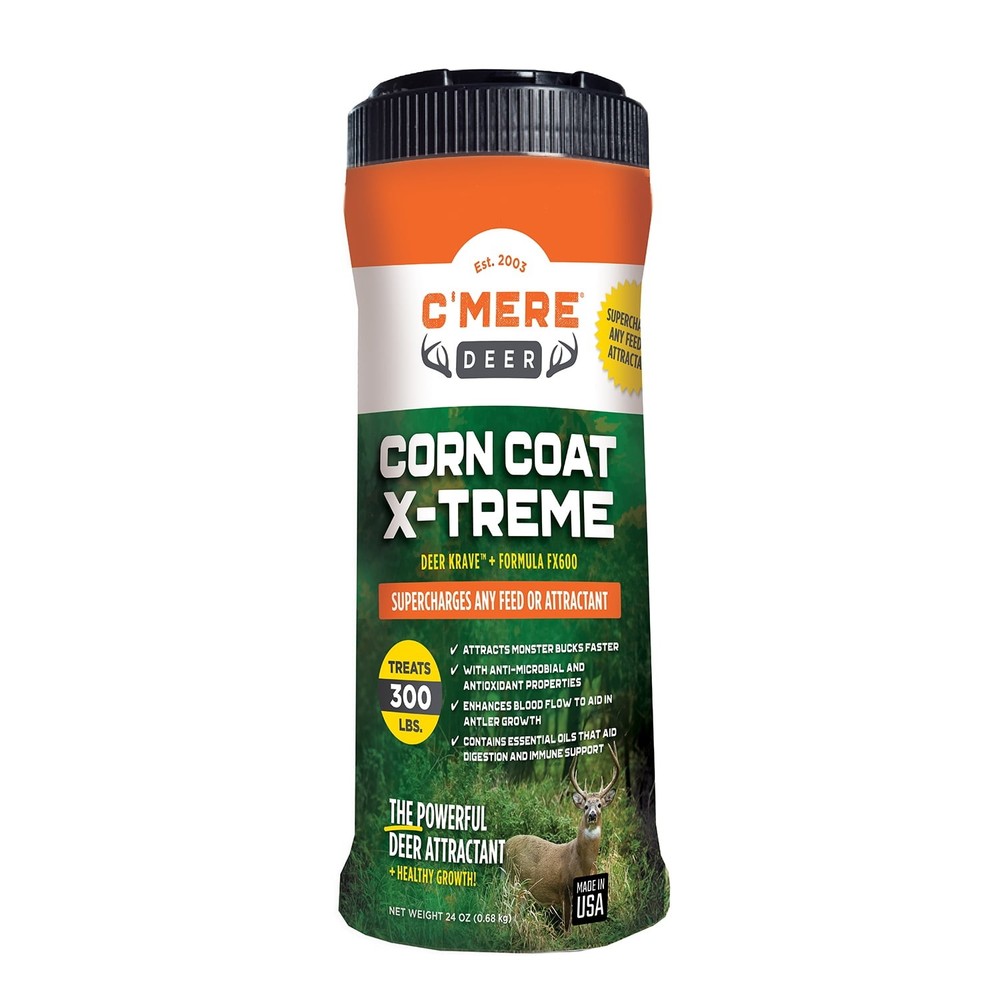 Deer Corn Coat Deer Attractant, 24 oz – Enhanced Formula