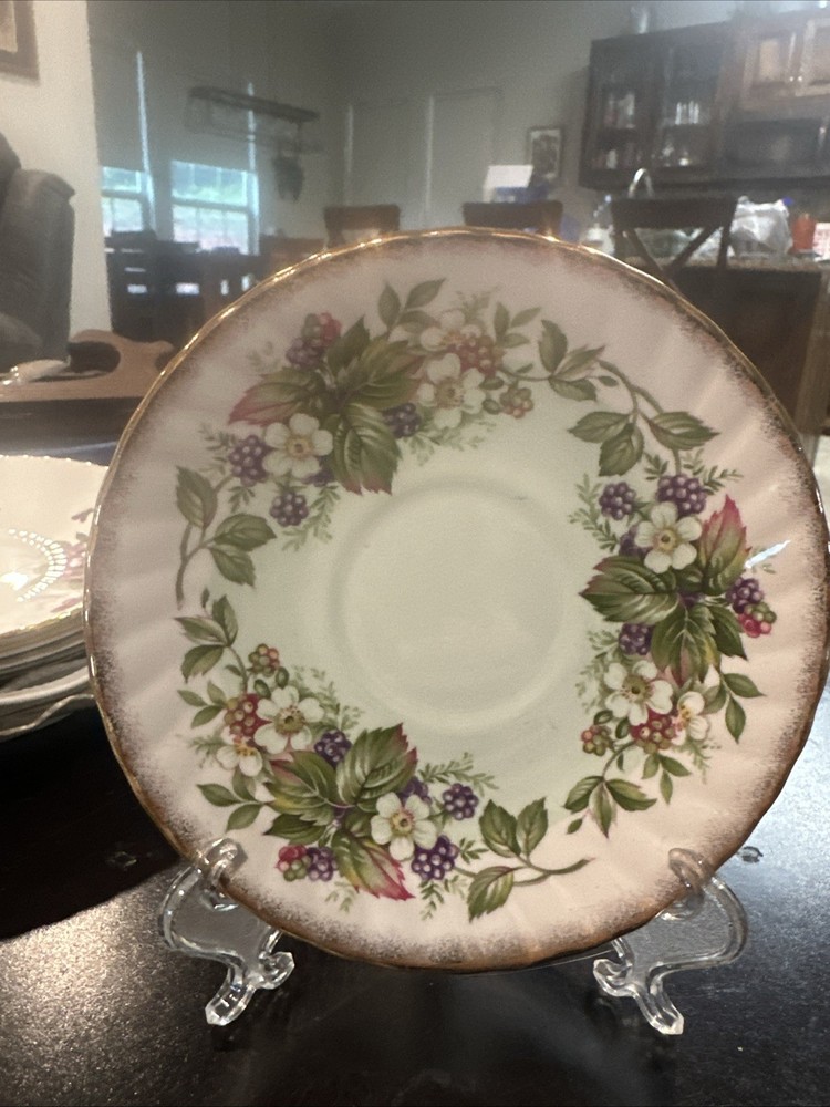 Plate With Flowers