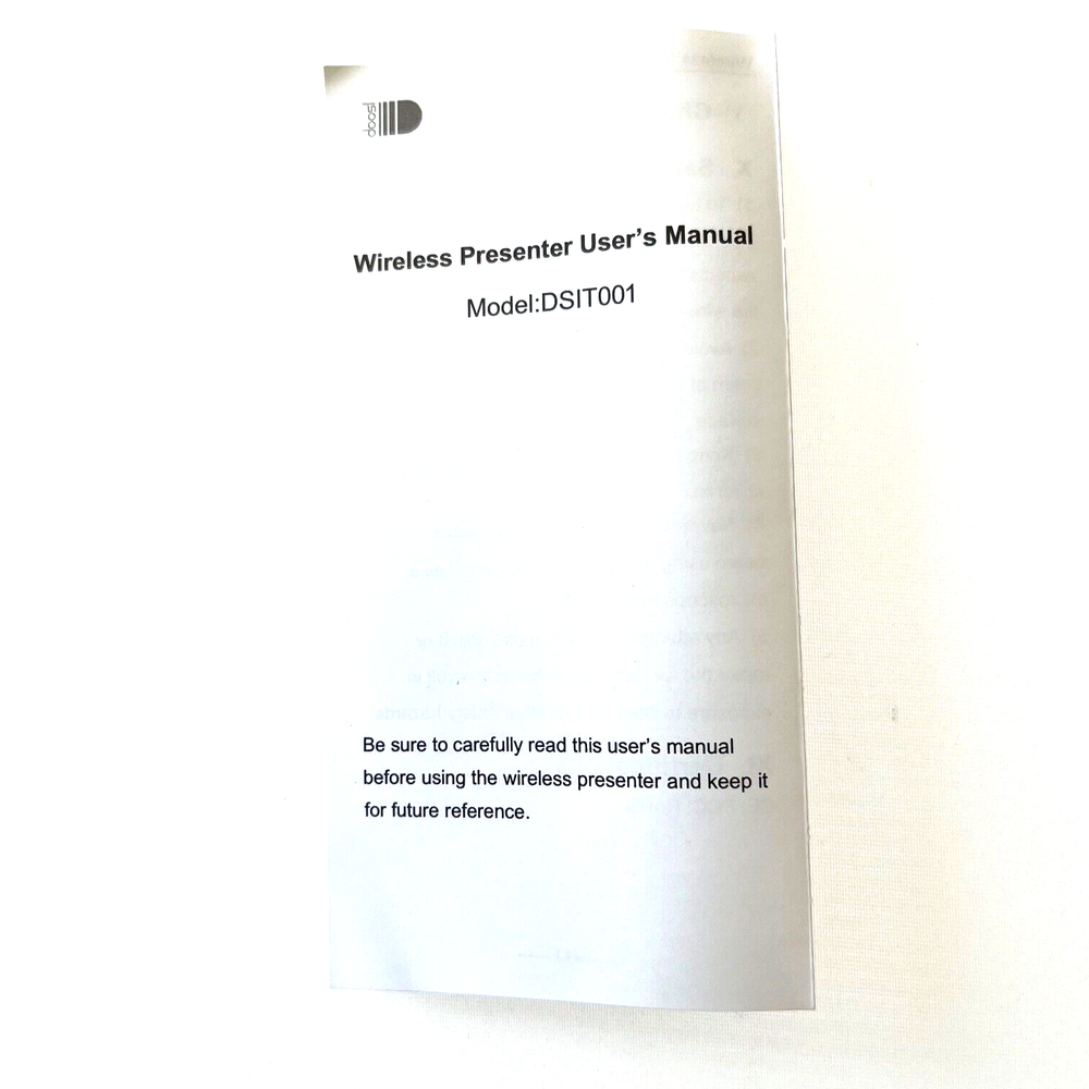 Doosl DSIT001 2.4G Wireless Red Laser Pointer Presenter-slide shows Bluetooth