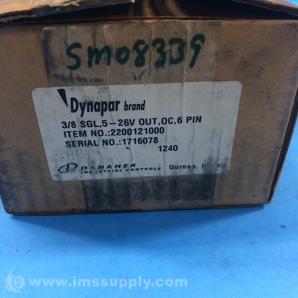 Dynapar 2200121000 Optical Encoder FNOB