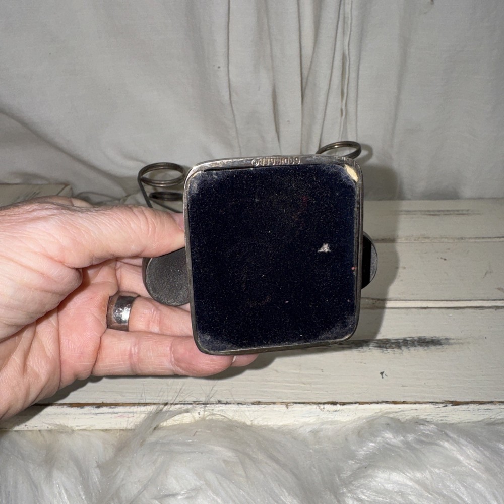 Godinger Silver Art Vtg Phone Card Holder Picture Holder (6) Desk, Office Art