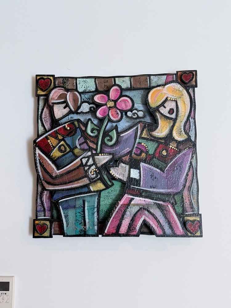 Eric Waugh - Mixed Media on board