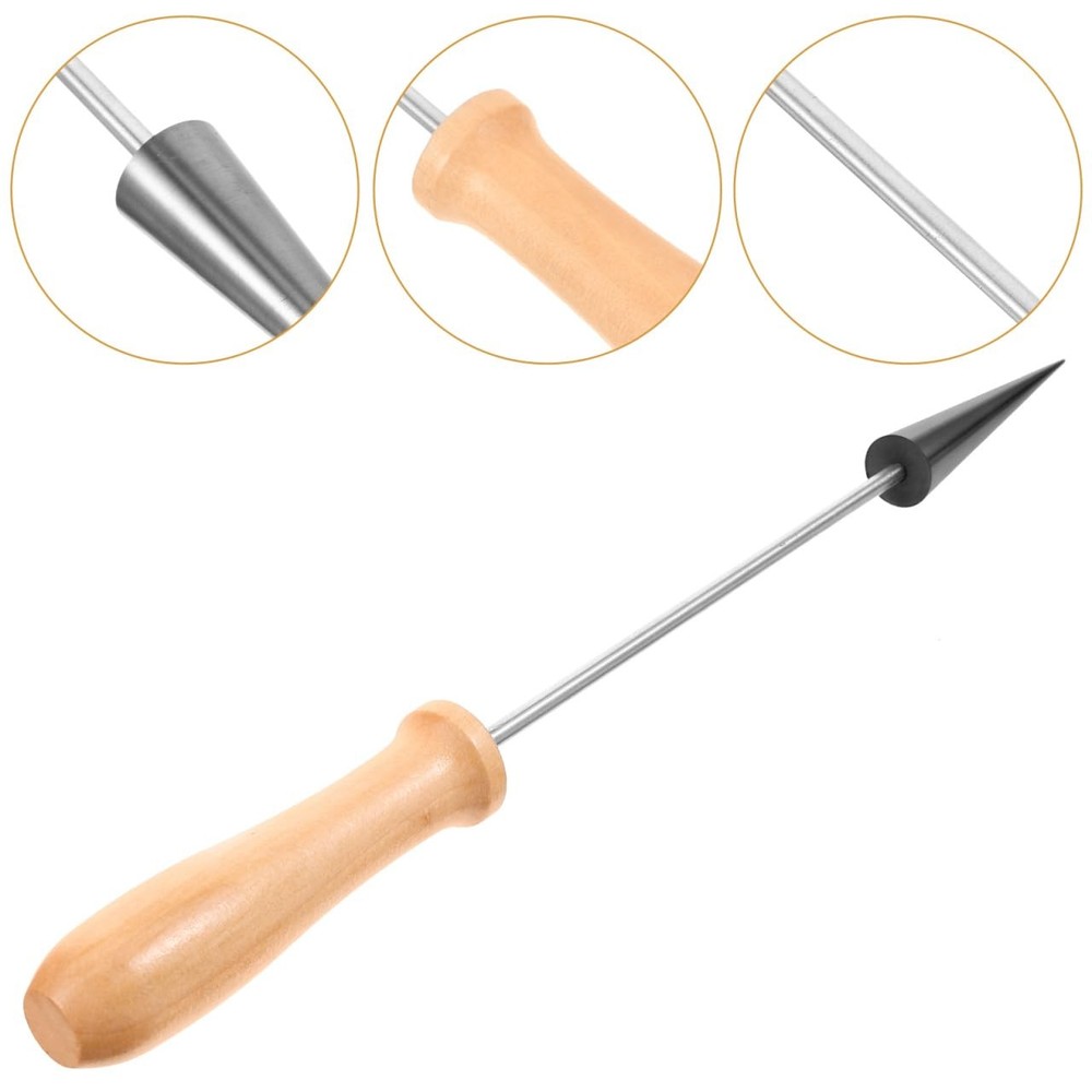 Graphite Mold Lampwork User-Friendly Shaping Tool Handle Craftsmen Precision