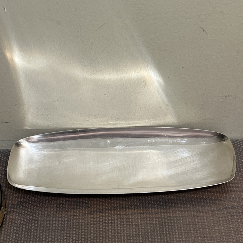 Vintage Silverplated Gorham Loaf Plate Tray Serving Dish YC679