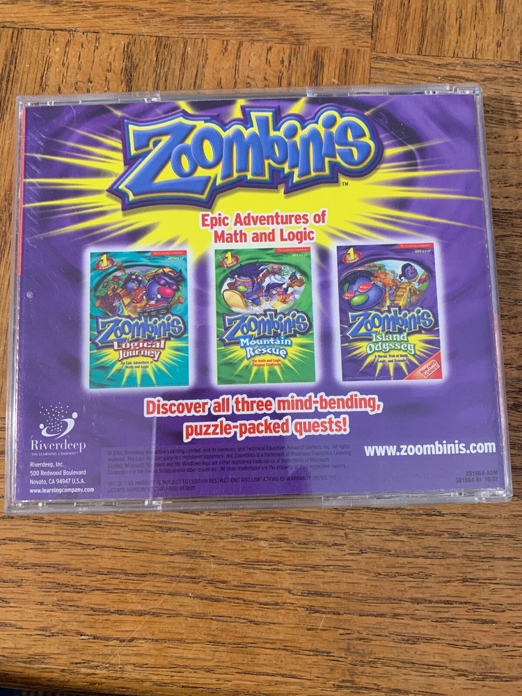 Zoombinis Computer Software