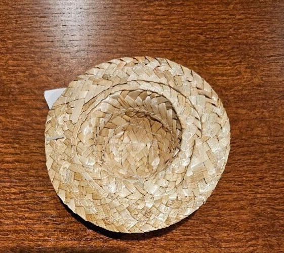 NEW Mini Straw Hat Crafts