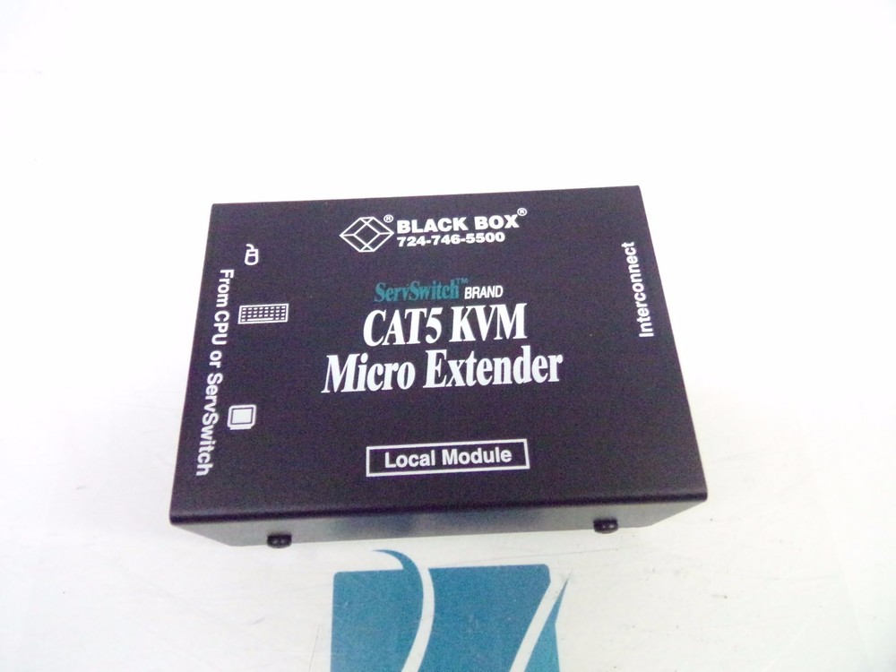 Black Box Cat5 KVM Micro Extender Local Module ACU3001A (ServSwitch)